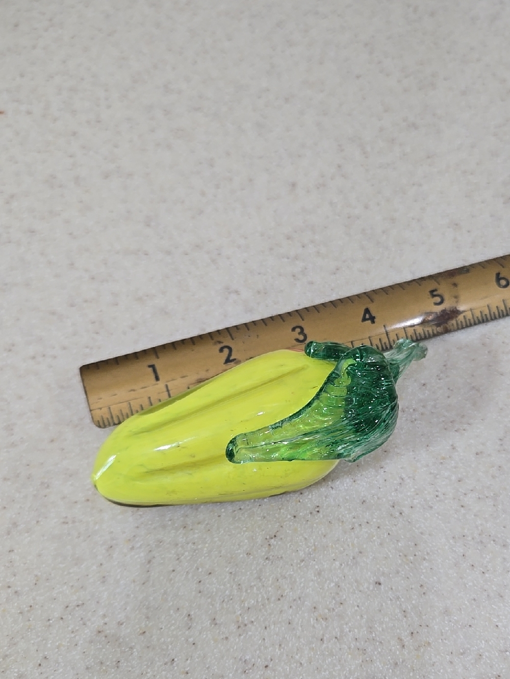 Handblown Glass Chili Pepper - Picture 7 of 9